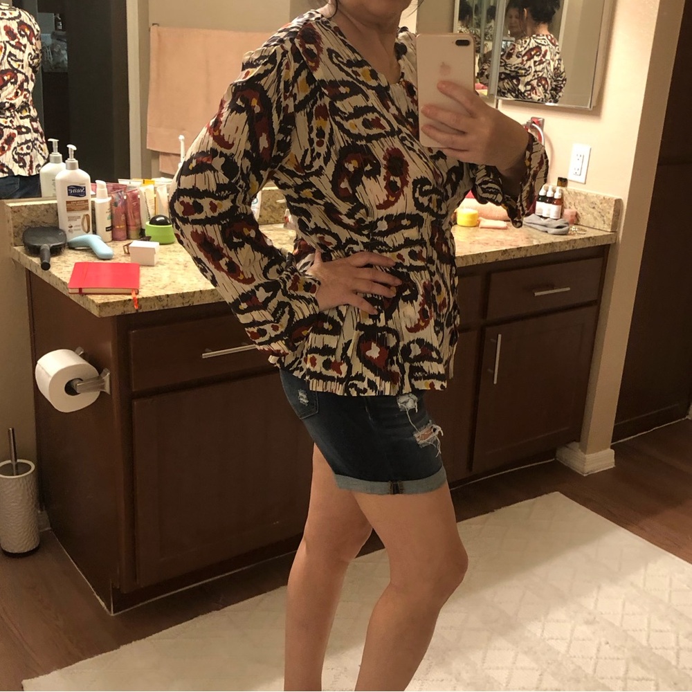 Isabel Marant Multicolor Patterned Blouse - image 2